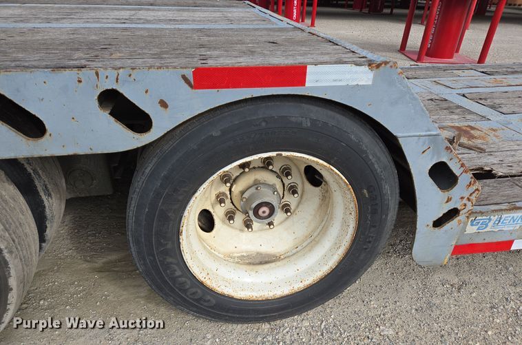 image for item DT5431 1998 X-L Specialized Trailers double drop deck equipment trailer