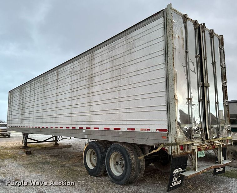 image for item DW2462 1985 Great dane 7510TJL dry van trailer