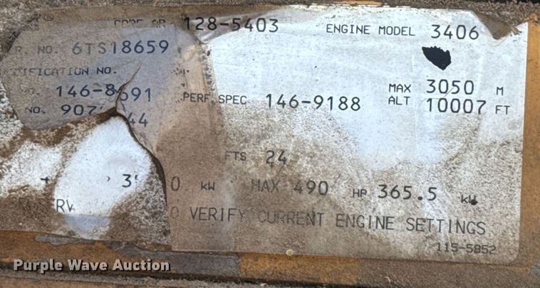 image for item DX3942 1998 Western Star 4964F semi truck