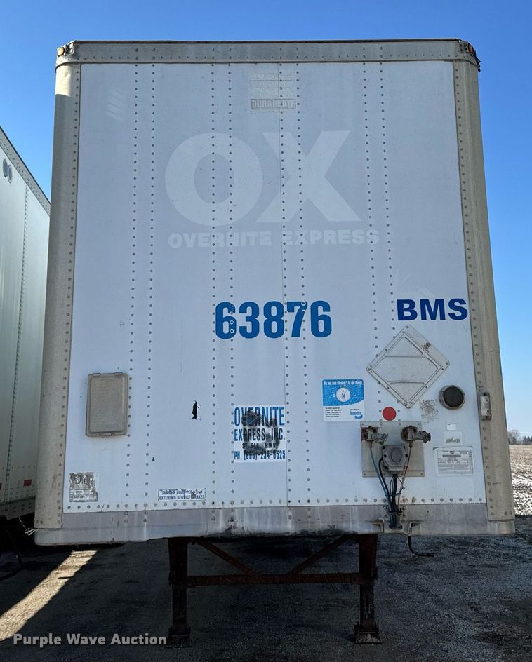 image for item EG7150 2001 Wabash dry van trailer