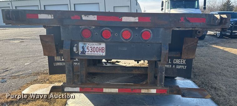 image for item EG7982 1999 Fontaine Trailer Co EFTW-5-8046SLWK flatbed trailer