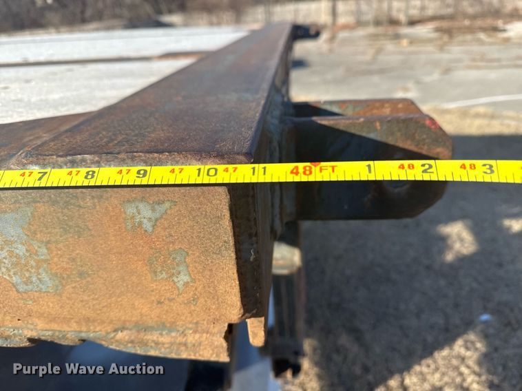 image for item EG7982 1999 Fontaine Trailer Co EFTW-5-8046SLWK flatbed trailer