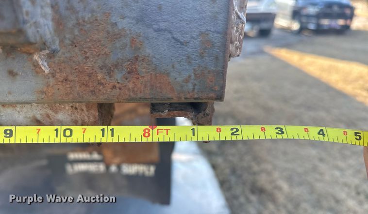 image for item EG7982 1999 Fontaine Trailer Co EFTW-5-8046SLWK flatbed trailer