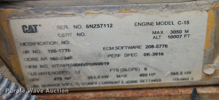 image for item EI8784 2004 Kenworth T800 dump truck