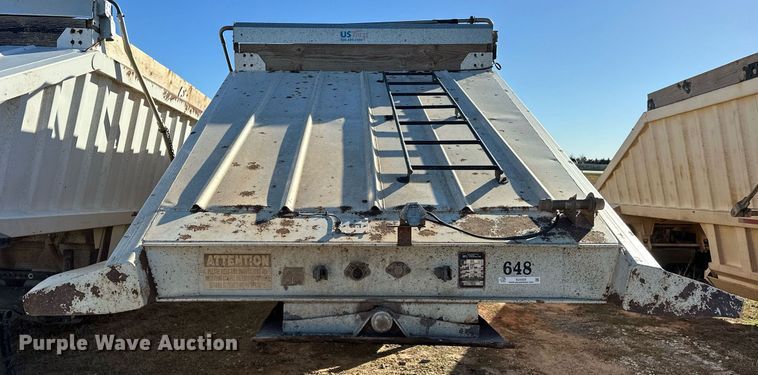 image for item EJ5323 2008 Construction Trailer Specialist BDT-40 bottom dump trailer