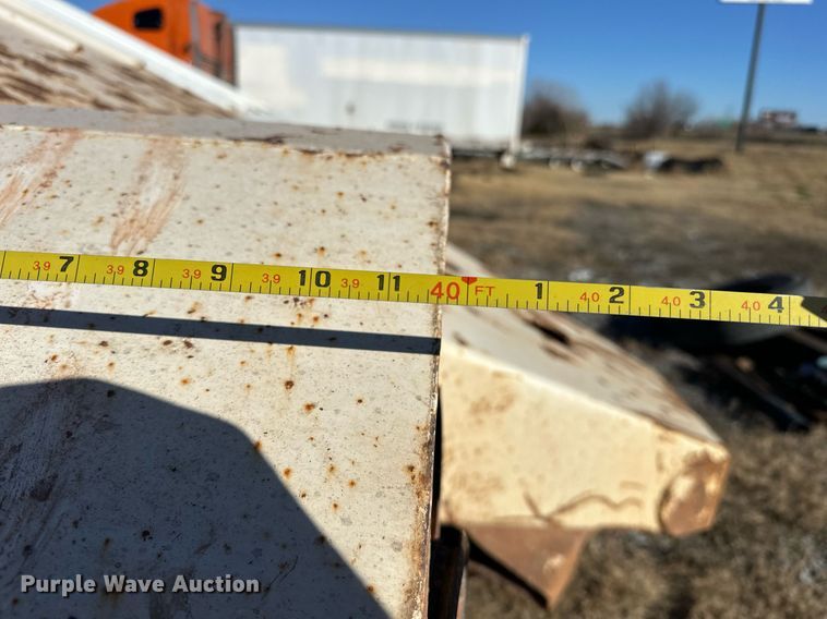 image for item EJ5323 2008 Construction Trailer Specialist BDT-40 bottom dump trailer