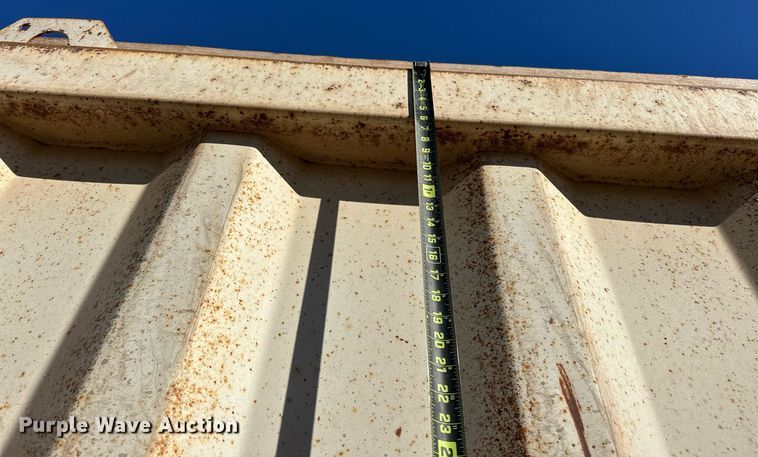 image for item EJ5323 2008 Construction Trailer Specialist BDT-40 bottom dump trailer