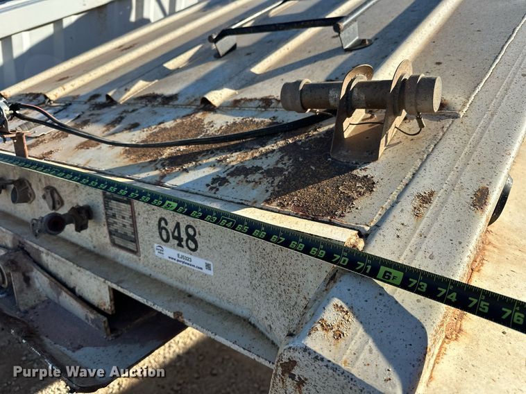 image for item EJ5323 2008 Construction Trailer Specialist BDT-40 bottom dump trailer