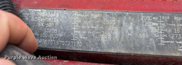 image for item OK9498 2010 Peterbilt 388 semi truck