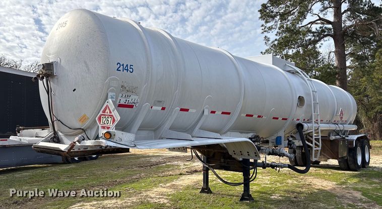 image for item OK9499 1991 Vim Trailer Manufacturing 307AL tank trailer