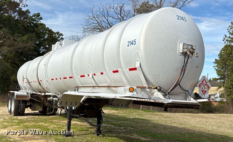 image for item OK9499 1991 Vim Trailer Manufacturing 307AL tank trailer