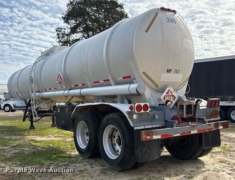 image for item OK9499 1991 Vim Trailer Manufacturing 307AL tank trailer