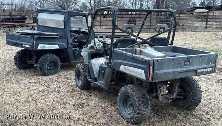 image for item DO0149 (2) Polaris Ranger utility vehicles