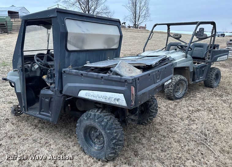 image for item DO0149 (2) Polaris Ranger utility vehicles