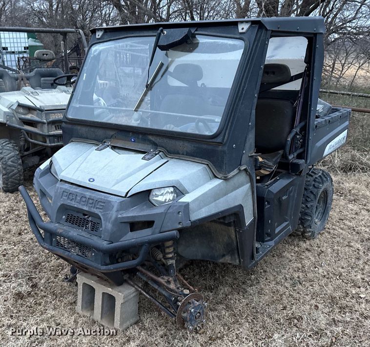 image for item DO0149 (2) Polaris Ranger utility vehicles