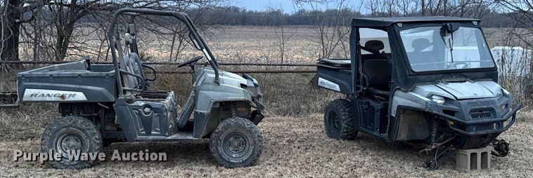 image for item DO0149 (2) Polaris Ranger utility vehicles