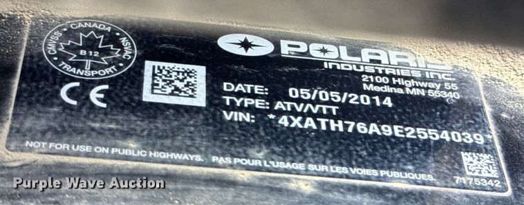 image for item DO0149 (2) Polaris Ranger utility vehicles