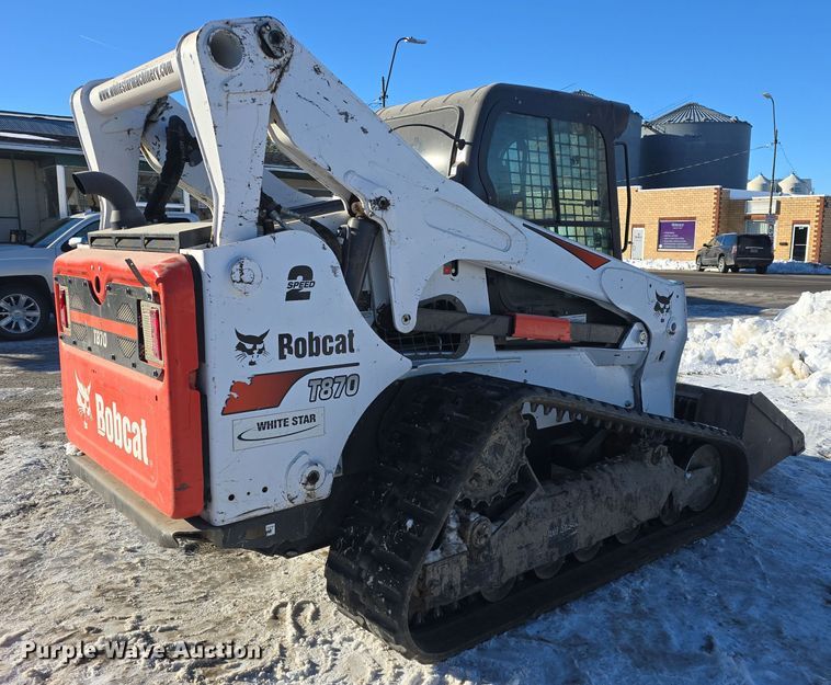 image for item DO7738 2020 Bobcat T870 tracked skid steer loader