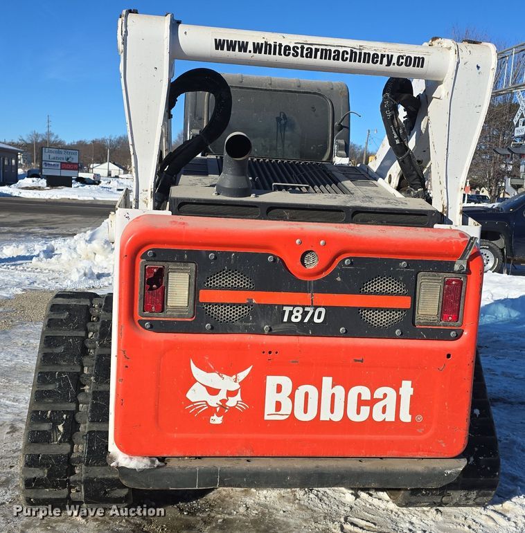image for item DO7738 2020 Bobcat T870 tracked skid steer loader
