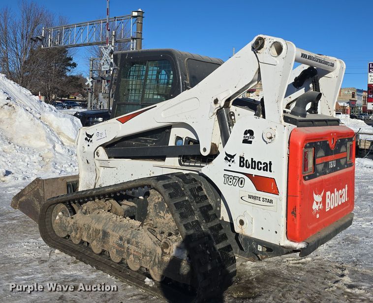 image for item DO7738 2020 Bobcat T870 tracked skid steer loader