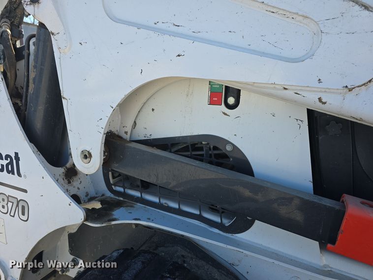 image for item DO7738 2020 Bobcat T870 tracked skid steer loader