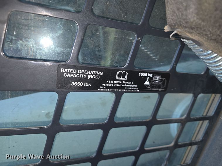 image for item DO7738 2020 Bobcat T870 tracked skid steer loader