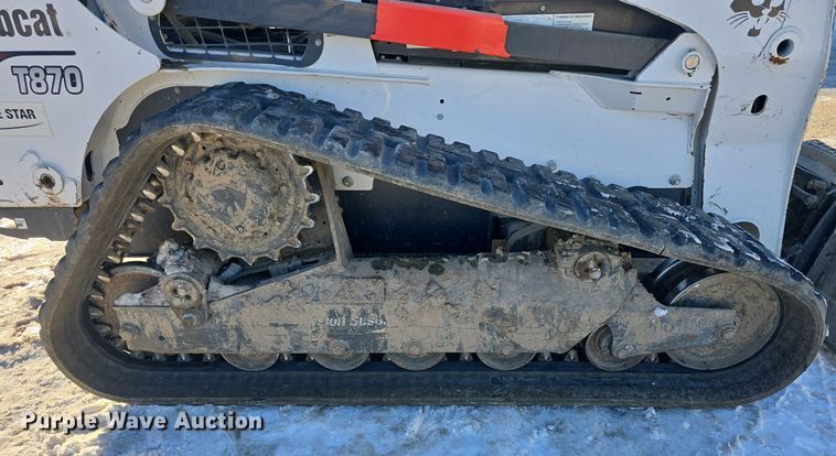 image for item DO7738 2020 Bobcat T870 tracked skid steer loader