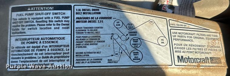 image for item DP6106 2001 Ford F350 Super Duty XLT SuperCab pickup truck