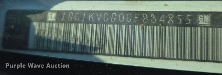 image for item DQ5370 2012 Chevrolet Silverado 2500HD Crew Cab utility bed pickup truck