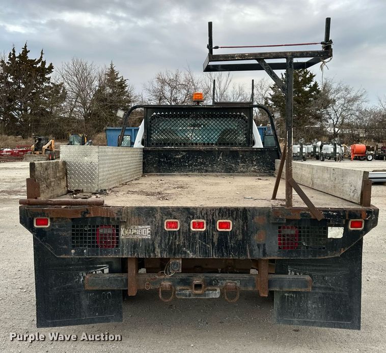 image for item DQ6488 2008 Ford F450 flatbed truck