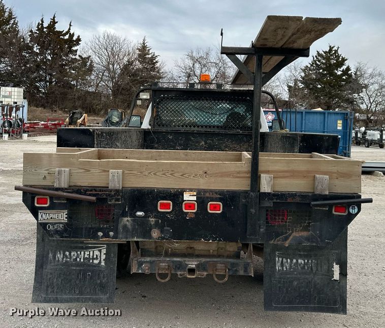 image for item DQ6489 2008 Ford F450 Super Duty flatbed truck