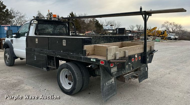 image for item DQ6489 2008 Ford F450 Super Duty flatbed truck
