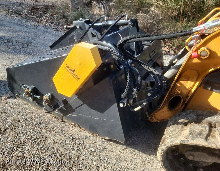 image for item DS5186 LandHonor skid steer landscape rake