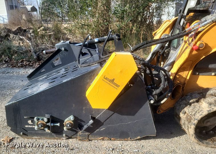image for item DS5186 LandHonor skid steer landscape rake