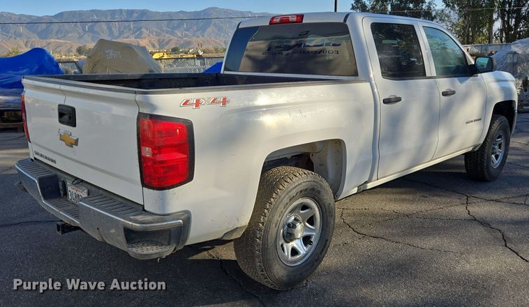 image for item DT5368 2017 Chevrolet Silverado 1500 Crew Cab pickup truck