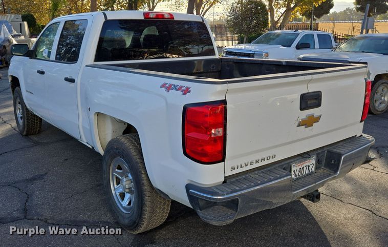 image for item DT5368 2017 Chevrolet Silverado 1500 Crew Cab pickup truck