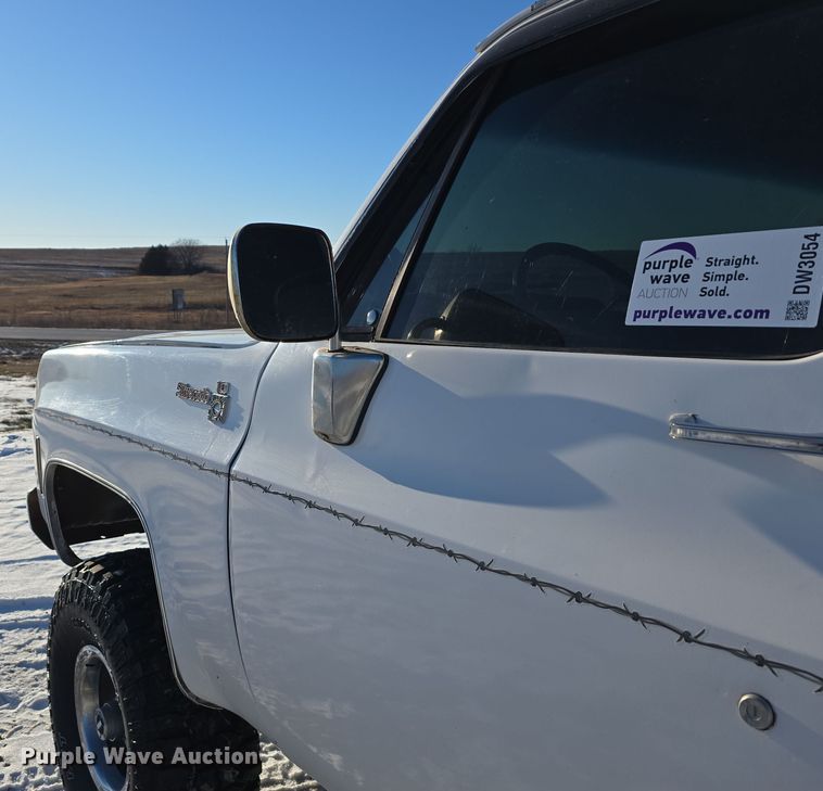image for item DW3054 1978 Chevrolet Silverado K10 pickup truck