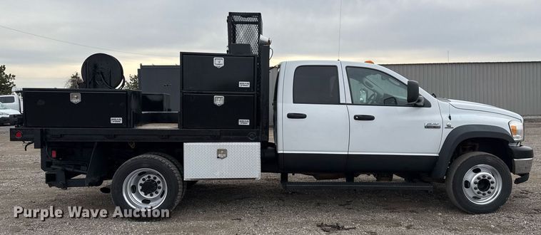 image for item EG2444 2008 Sterling Bullet Crew Cab flatbed truck