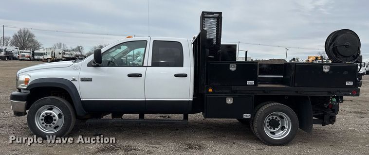 image for item EG2444 2008 Sterling Bullet Crew Cab flatbed truck