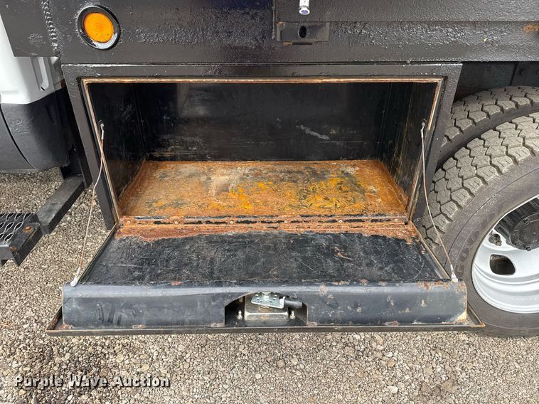 image for item EG2444 2008 Sterling Bullet Crew Cab flatbed truck