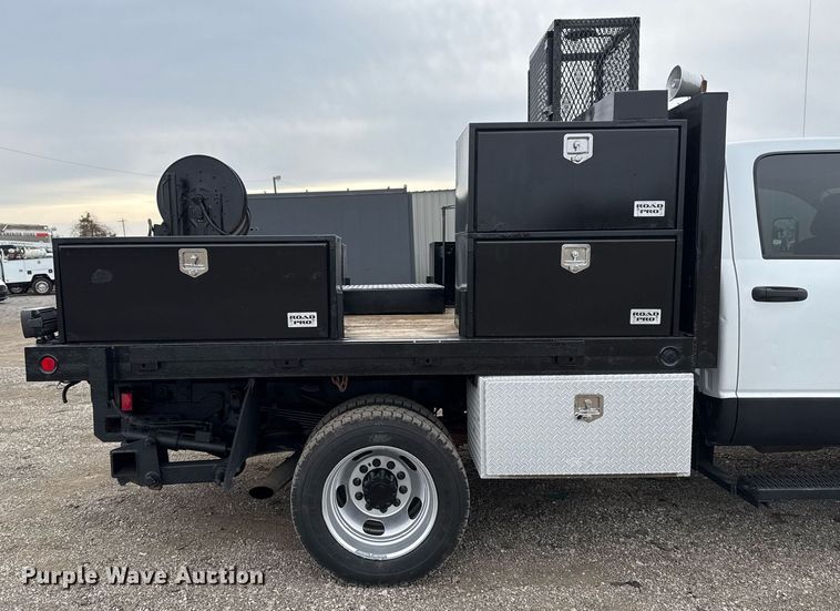 image for item EG2444 2008 Sterling Bullet Crew Cab flatbed truck