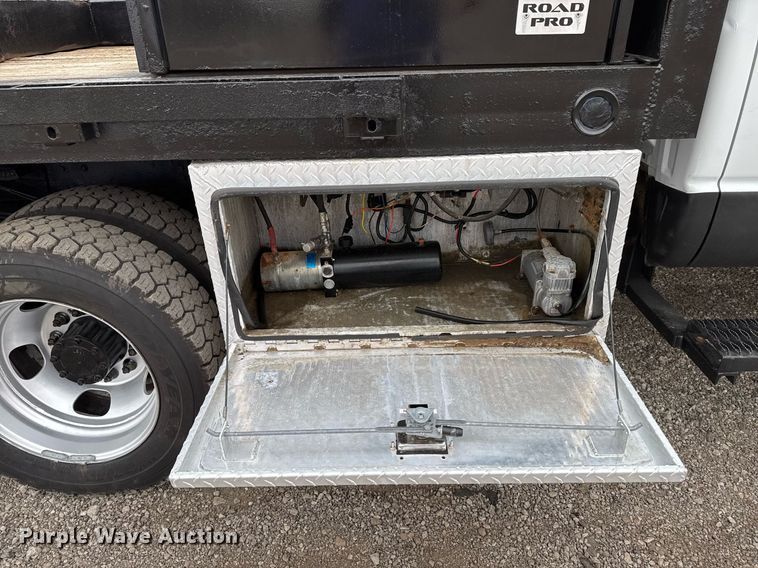 image for item EG2444 2008 Sterling Bullet Crew Cab flatbed truck