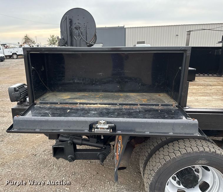 image for item EG2444 2008 Sterling Bullet Crew Cab flatbed truck