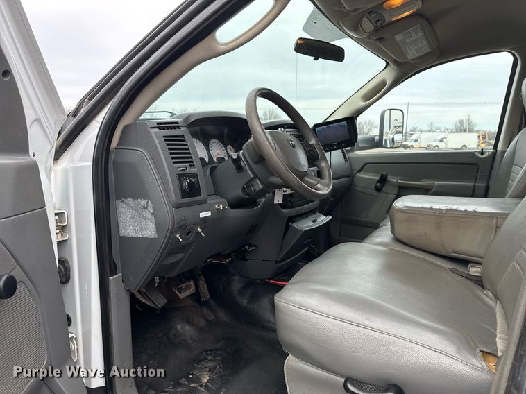 image for item EG2444 2008 Sterling Bullet Crew Cab flatbed truck