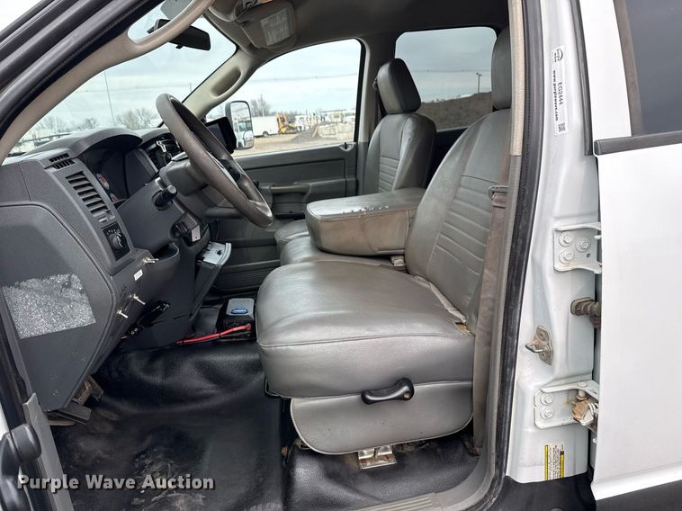 image for item EG2444 2008 Sterling Bullet Crew Cab flatbed truck