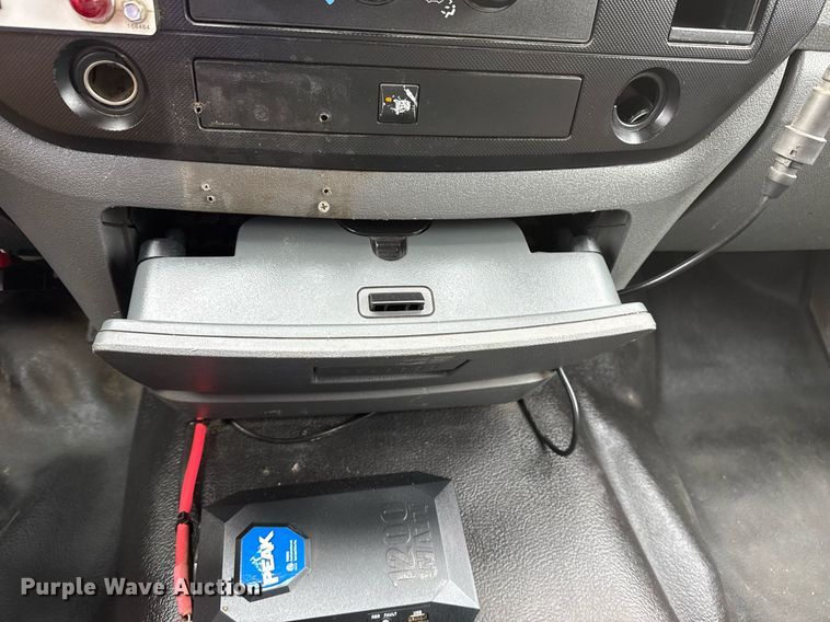 image for item EG2444 2008 Sterling Bullet Crew Cab flatbed truck