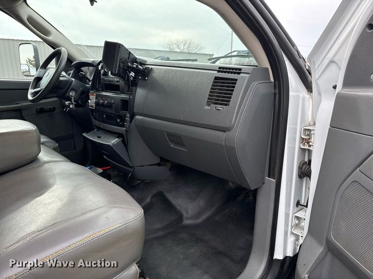 image for item EG2444 2008 Sterling Bullet Crew Cab flatbed truck