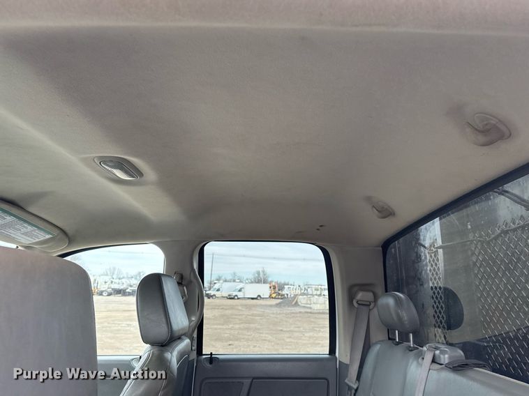 image for item EG2444 2008 Sterling Bullet Crew Cab flatbed truck