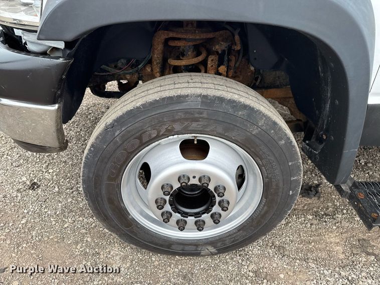 image for item EG2444 2008 Sterling Bullet Crew Cab flatbed truck