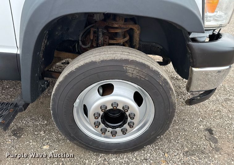 image for item EG2444 2008 Sterling Bullet Crew Cab flatbed truck